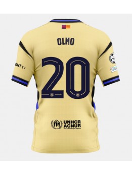 Barcelona Dani Olmo #20 Replika Borta Kläder 2025-26 Kortärmad